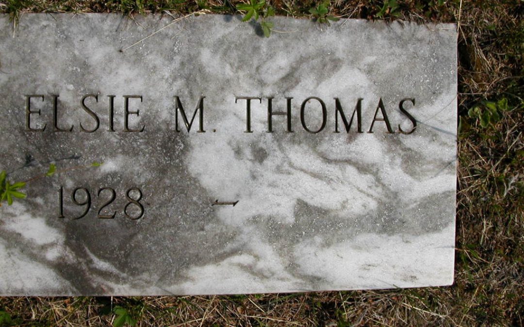 Thomas, Elsie