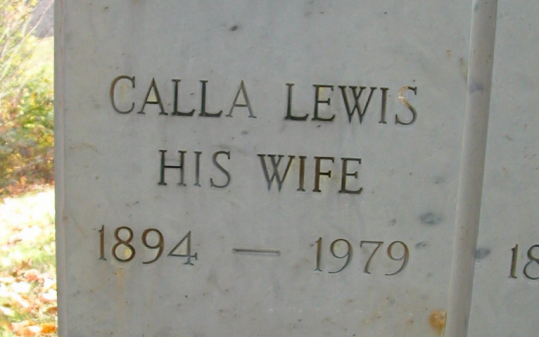 Bigelow, Calla Lewis