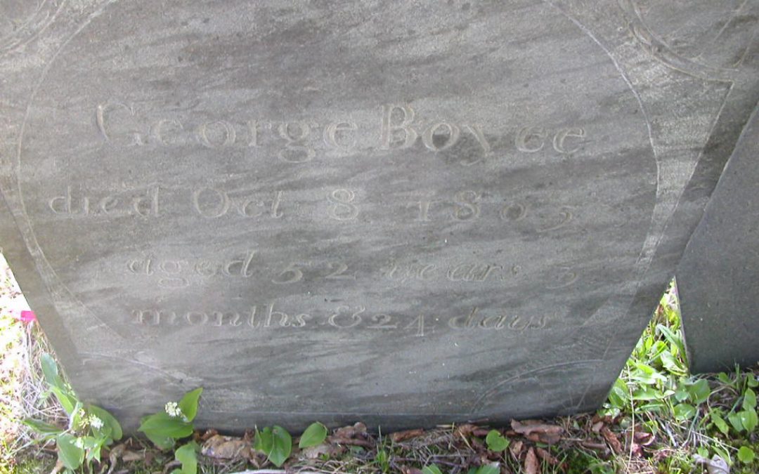 Boyce, George