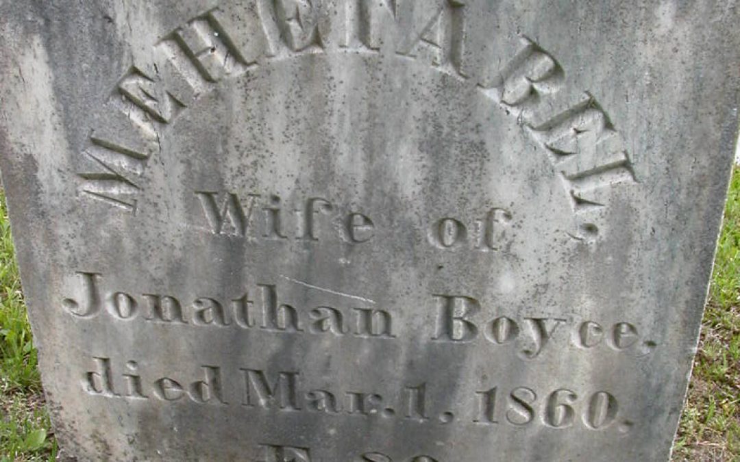 Boyce, Mehetabel