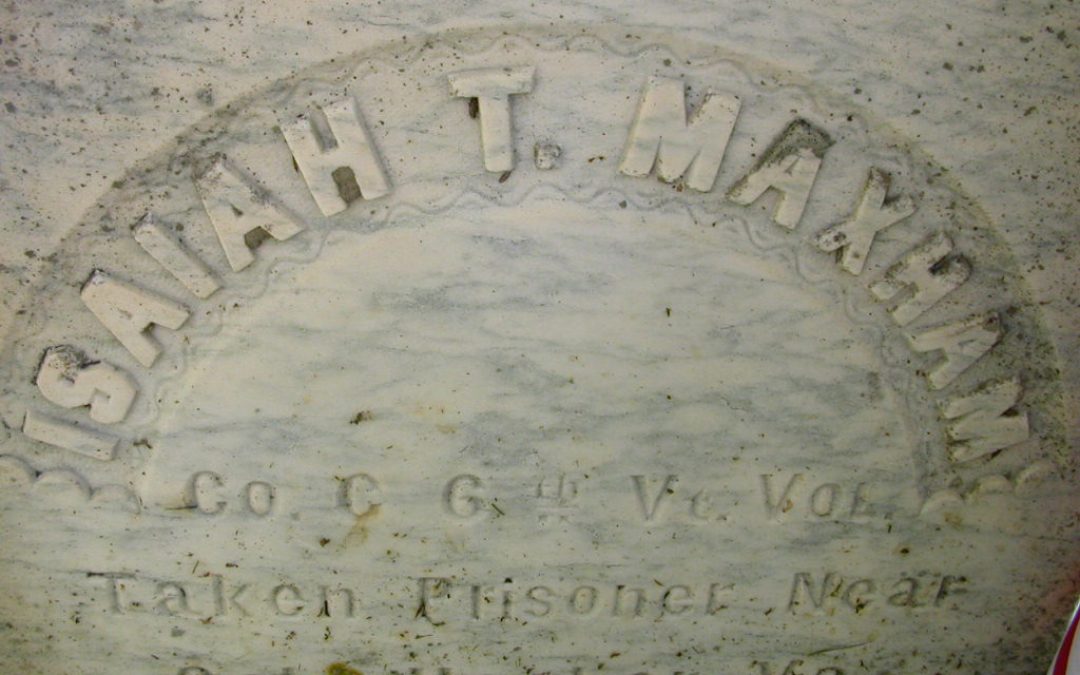 Maxham, Isaiah 1864