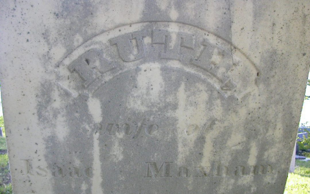Maxham, Ruth 1846