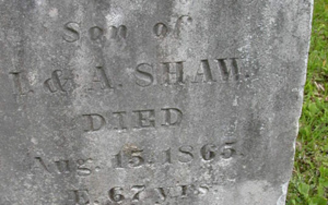 Shaw, Enoch