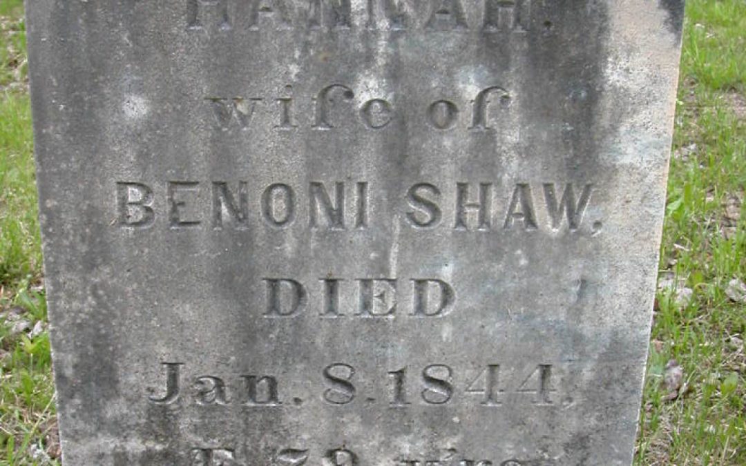 Shaw, Hannah