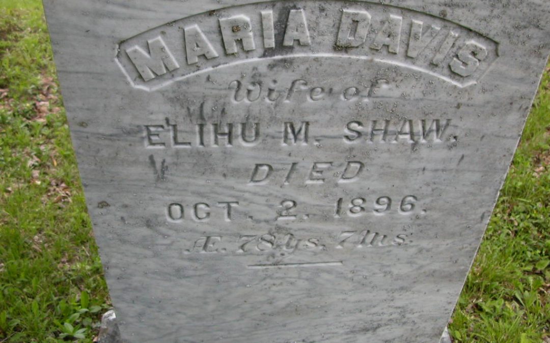 Shaw, Maria