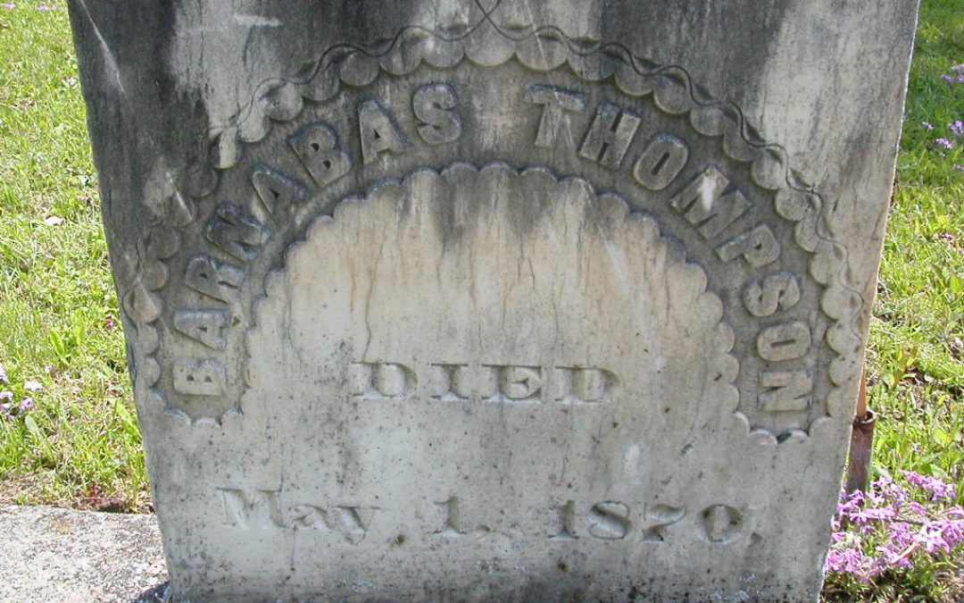 Thompson, Barnabas 1870