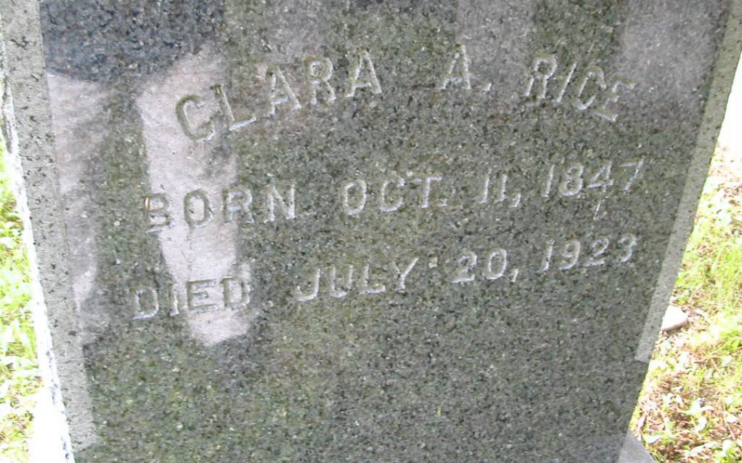 Rice, Clara