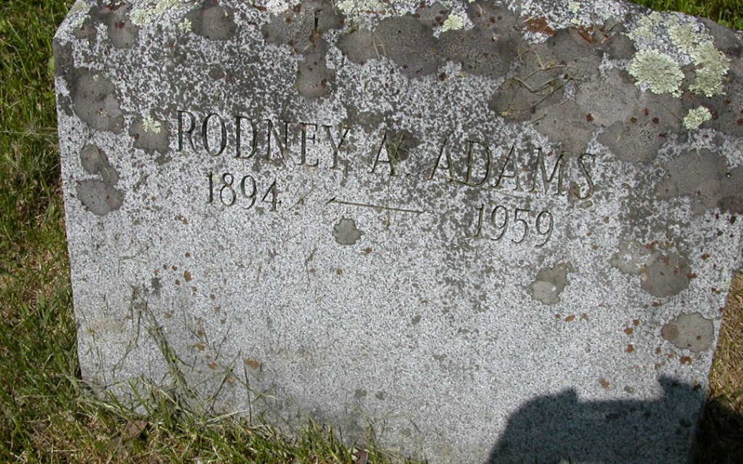 Adams, Rodney