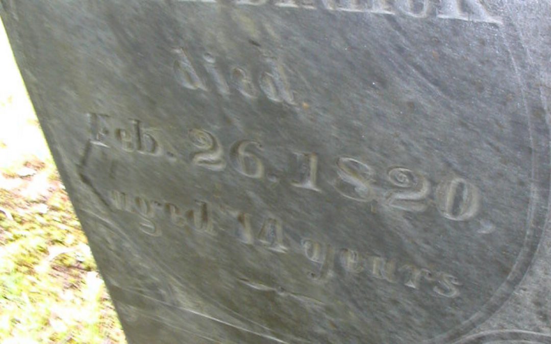 Dimick, Joseph 1820