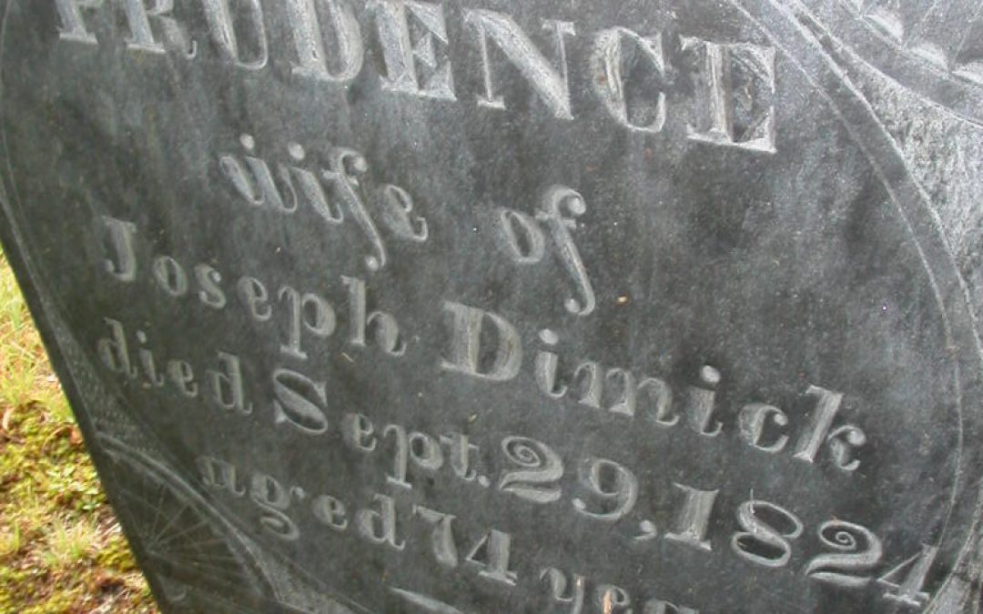 Dimick, Prudence