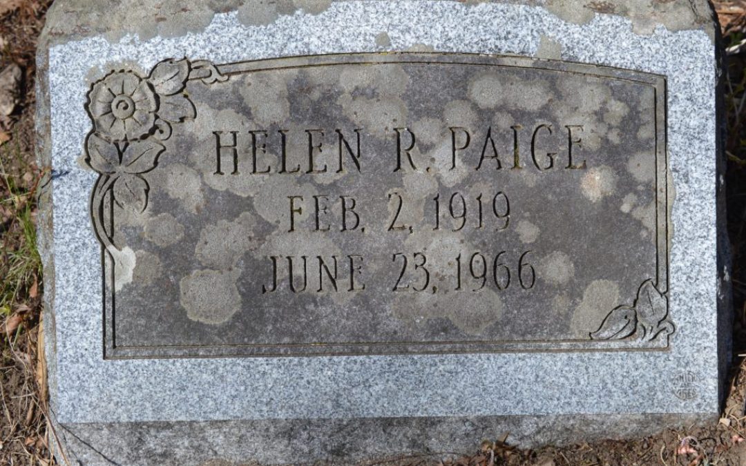 Paige, Helen R