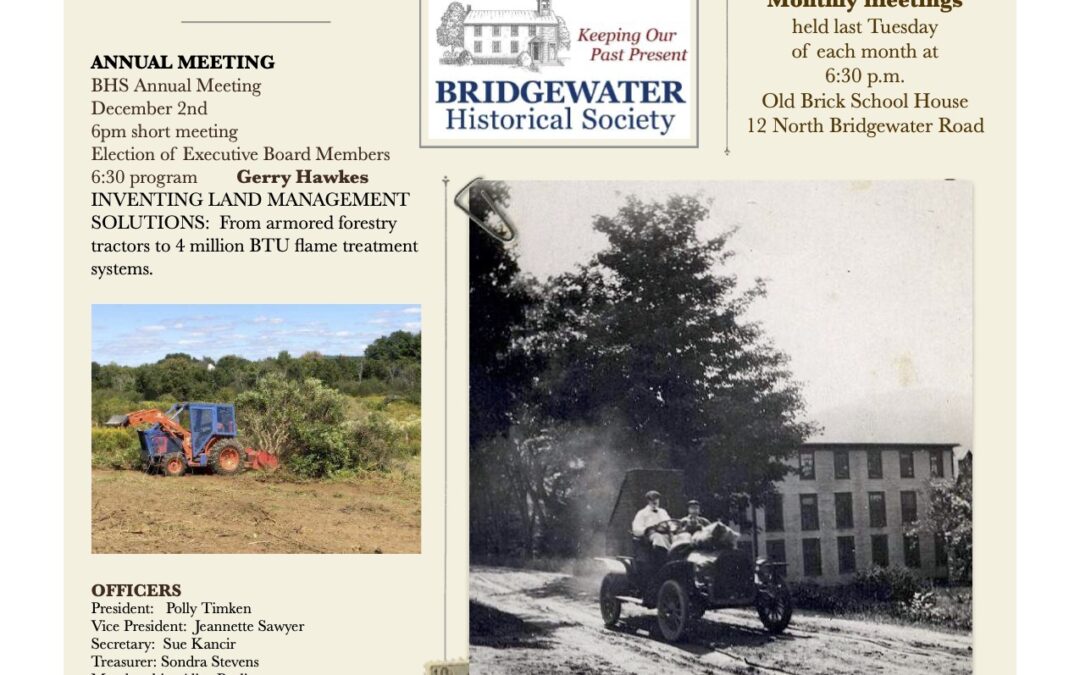 2014 Bridgewater Newsletter – November